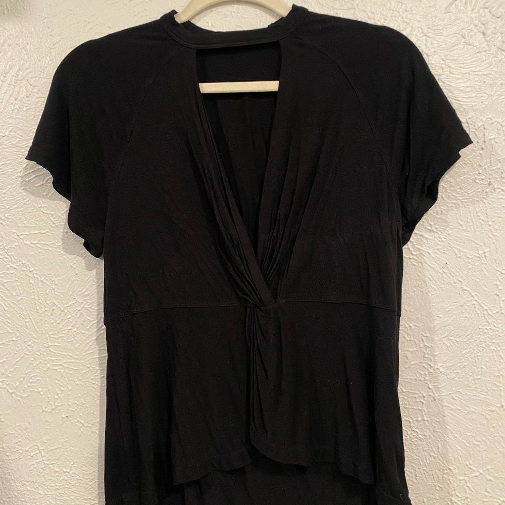 Free People cut out flowy top size small